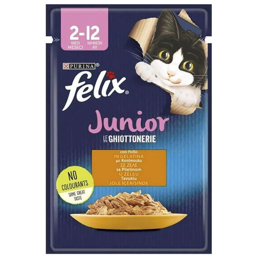 Felix Junior Jöle İçinde Yavru Kedi Maması 85 g — Bafra Emre Şahin Petshop