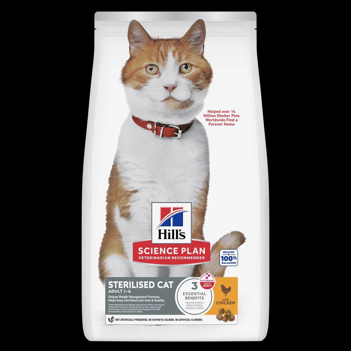Hill's Science Plan Sterilised Cat Tavuklu Kısırlaştırılmış Kedi Maması 13+2 kg (15 kg) — Bafra Emre Şahin Petshop